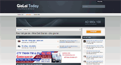 Desktop Screenshot of gialaitoday.com