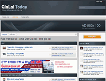 Tablet Screenshot of gialaitoday.com